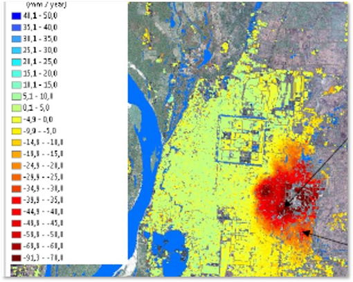 Urban Subsidence, Movements and Deformation Risk
